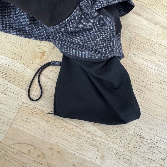 Lululemon T.H.E. Short 9" Linerless Mix Match Asphalt Grey Black Training Large - Picture 9 of 14